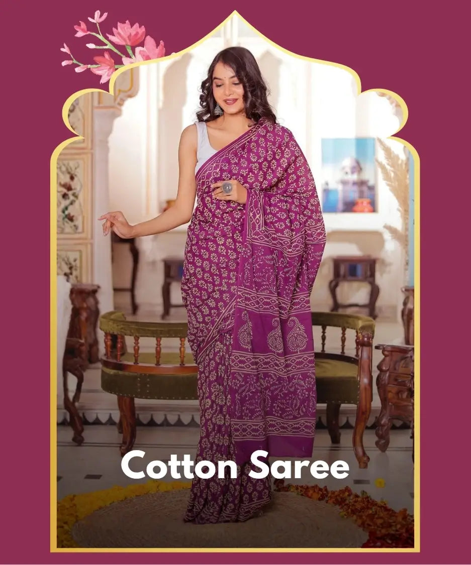 Cotton Saree