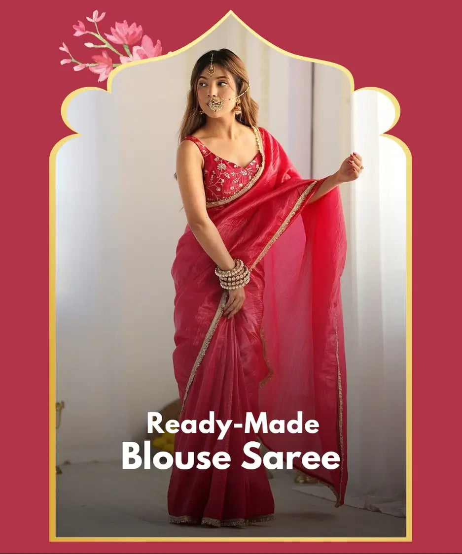 Ready Made Blouse Saree