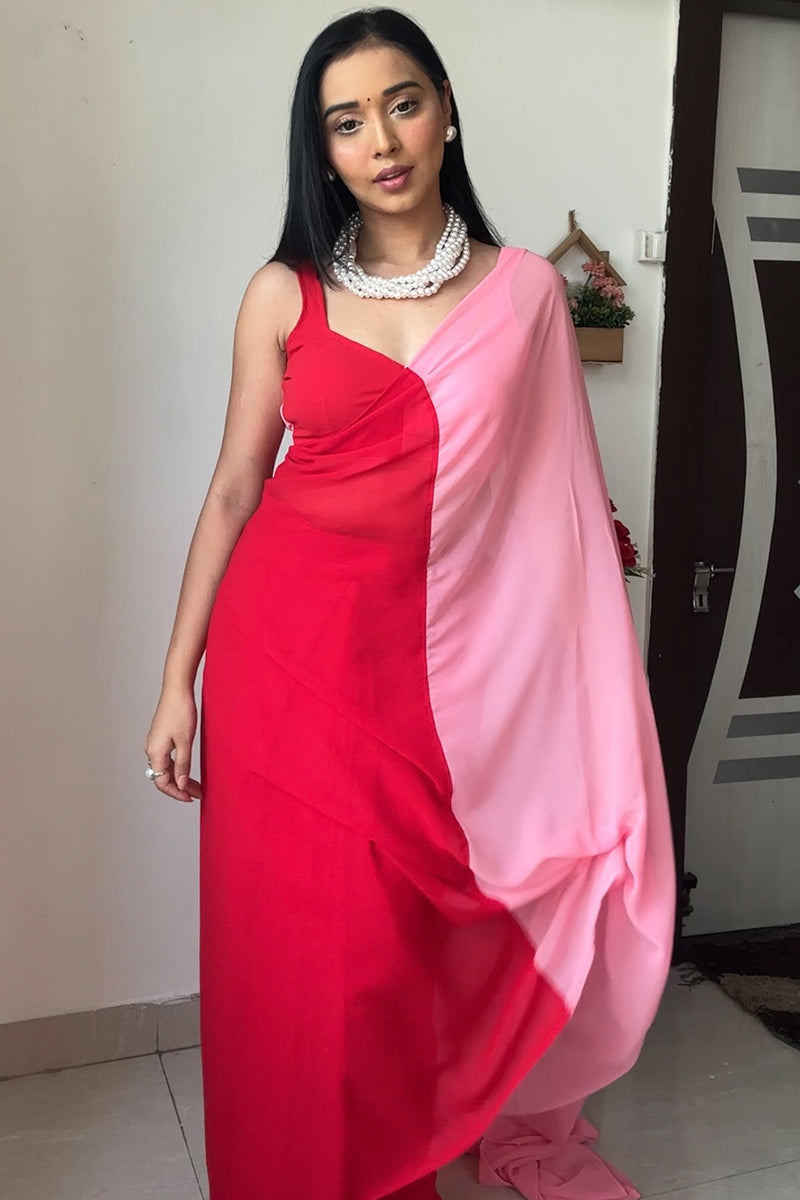 How to wear a One Minute Saree | How to drape a Saree - One Minutes Sa – ONE  MINUTE SAREE