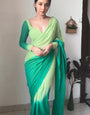 Winsome 1-Minute Ready To Wear Rama Georgette Saree